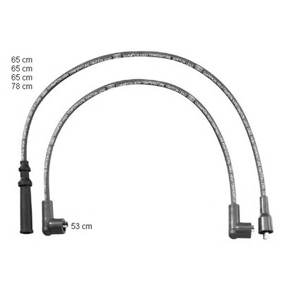 Zdjęcie Zestaw przewodów zapłonowych CHAMPION CLS179