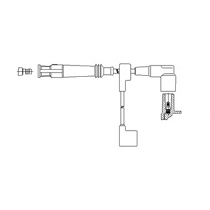 Foto Cavo accensione BREMI 12765