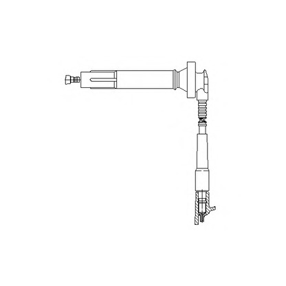 Photo Kit de câbles d'allumage BREMI 3A59E57