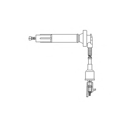 Фото Комплект проводов зажигания BREMI 3A60E46