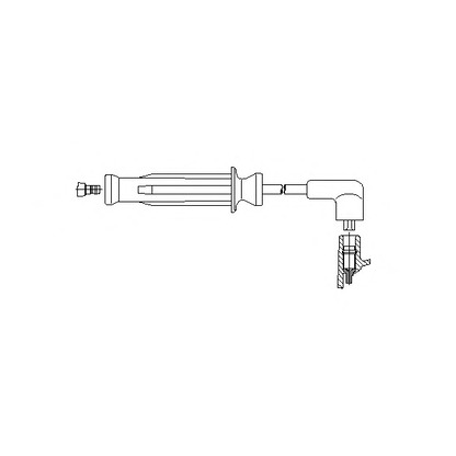 Photo Ignition Cable BREMI 46654