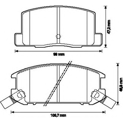 Photo Brake Disc JURID 572175J