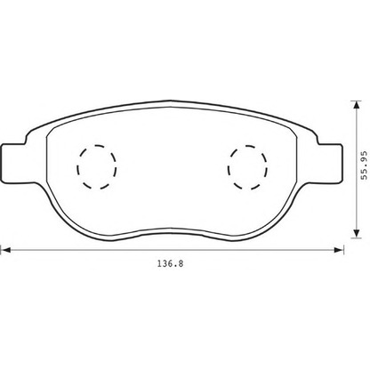 Photo Brake Pad Set, disc brake JURID 573031J