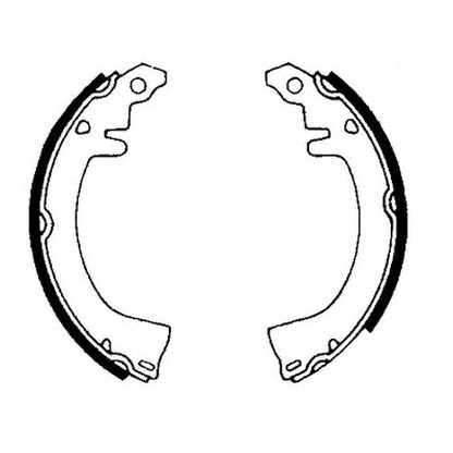 Photo Brake Shoe Set JURID 361080J