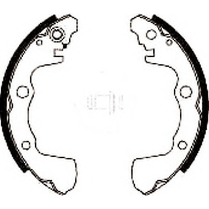 Photo Brake Shoe Set JURID 362015J