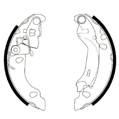 Photo Brake Shoe Set JURID 362431J