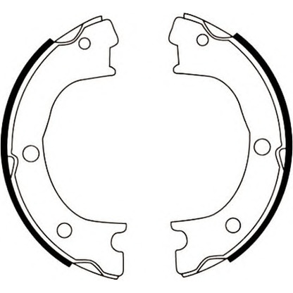 Photo Brake Shoe Set, parking brake JURID 362417J