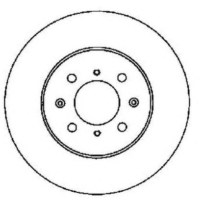 Photo Brake Disc JURID 561630J