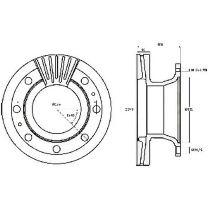 Photo Brake Disc JURID 567575J