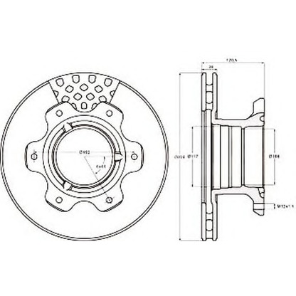 Photo Brake Disc JURID 567763J