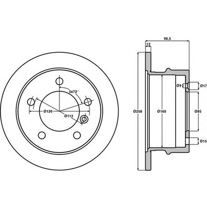 Photo Brake Disc JURID 567771J