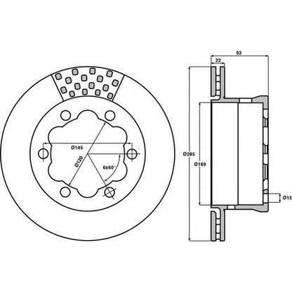 Photo Brake Disc JURID 567810J