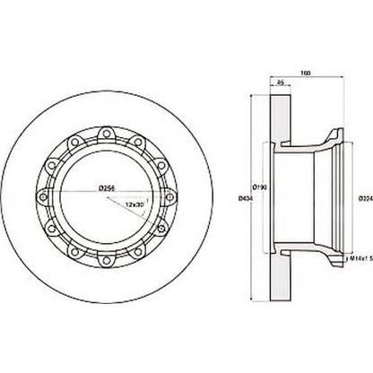 Photo Brake Disc JURID 569114J