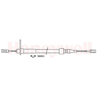 Foto Cable de accionamiento, freno de estacionamiento BENDIX 431183B