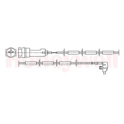 Photo Warning Contact, brake pad wear BENDIX 581335