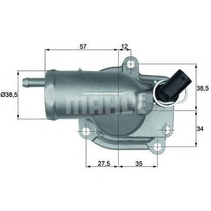 Foto Termostato, refrigerante BEHR TH1087