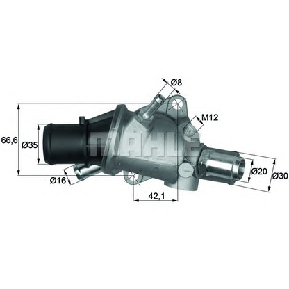 Photo Thermostat, coolant BEHR TI8983