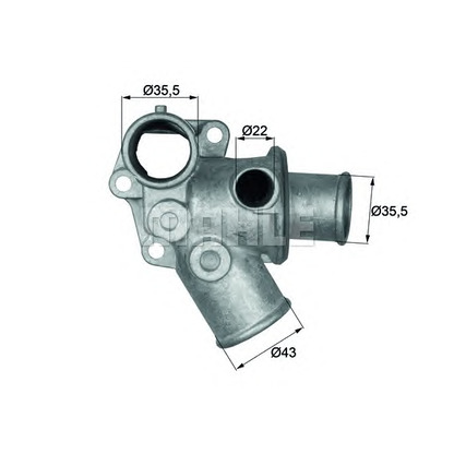 Photo Thermostat, coolant BEHR TI10882D