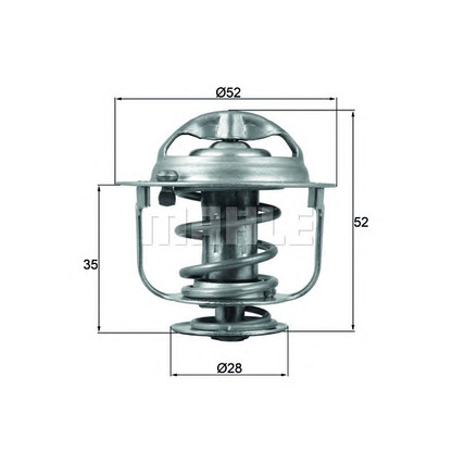 Photo Thermostat, coolant BEHR TX16588D