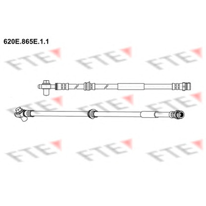 Zdjęcie Przewód hamulcowy elastyczny FTE 620E865E11