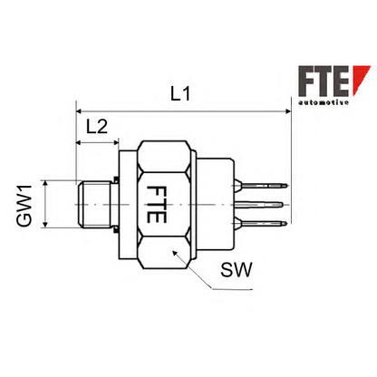 Photo Interrupteur des feux de freins FTE H00007