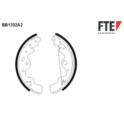 Photo Brake Shoe Set FTE BB1332A2