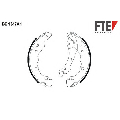 Photo Brake Shoe Set FTE BB1347A1