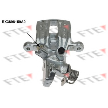 Photo Brake Caliper FTE RX3898159A0