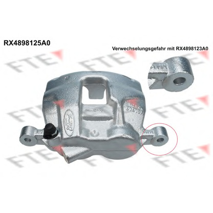 Photo Brake Caliper FTE RX4898125A0