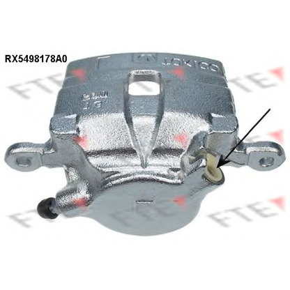 Photo Brake Caliper FTE RX5498178A0