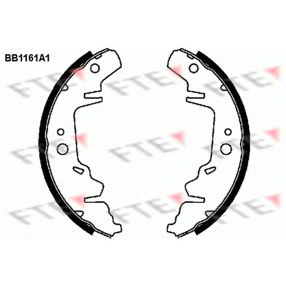 Photo Brake Shoe Set FTE BB1161A1