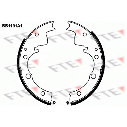 Photo Brake Shoe Set FTE BB1191A1