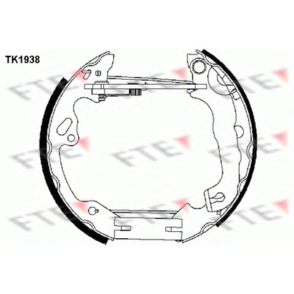 Photo Brake Shoe Set FTE TK1938