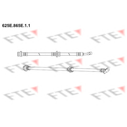 Foto Tubo flexible de frenos FTE 625E865E11