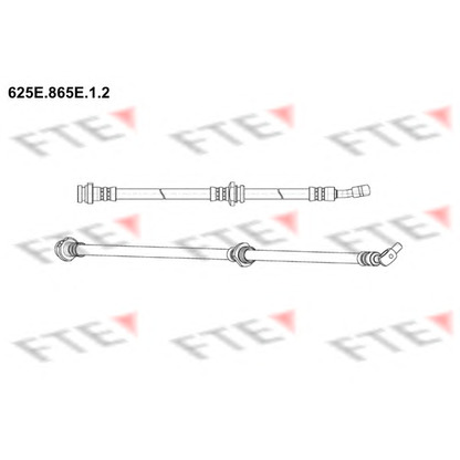 Zdjęcie Przewód hamulcowy elastyczny FTE 625E865E12