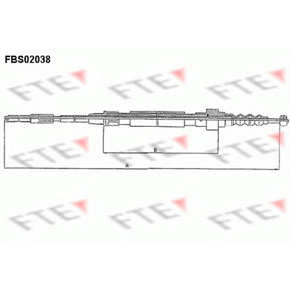 Foto Seilzug, Feststellbremse FTE FBS02038