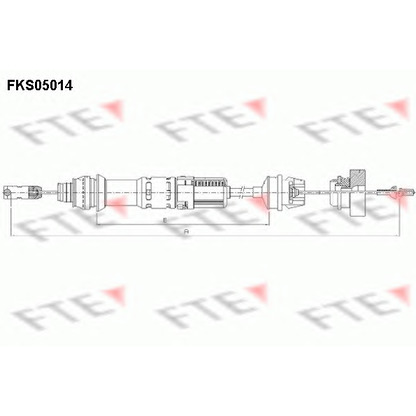 Photo Clutch Cable FTE FKS05014