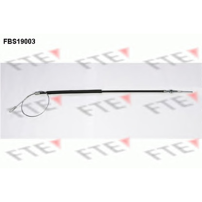 Foto Cable de accionamiento, freno de estacionamiento FTE FBS19003