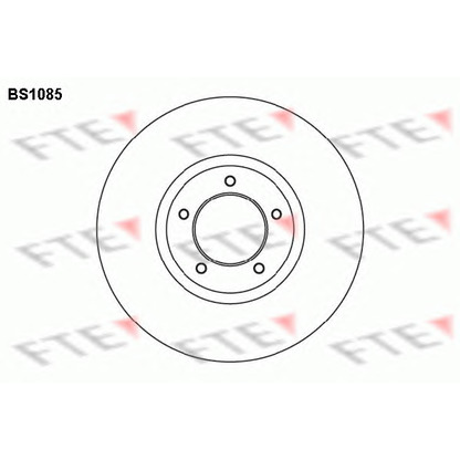 Photo Brake Disc FTE BS1085