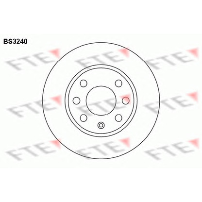 Photo Brake Disc FTE BS3240