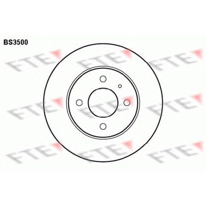 Photo Disque de frein FTE BS3500