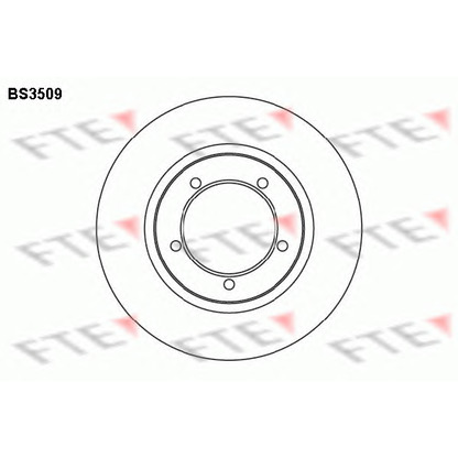 Photo Disque de frein FTE BS3509