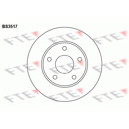 Photo Disque de frein FTE BS3517