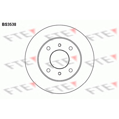 Photo Disque de frein FTE BS3538