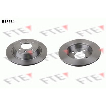 Photo Brake Disc FTE BS3554