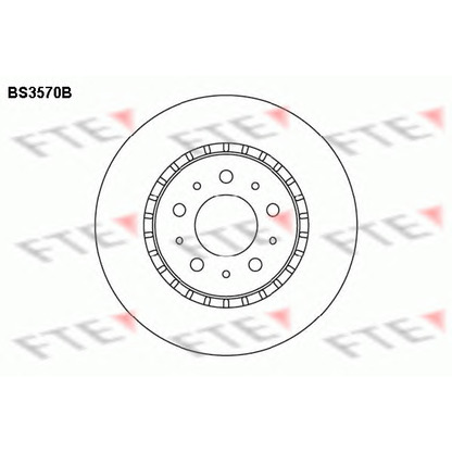 Zdjęcie Tarcza hamulcowa FTE BS3570B