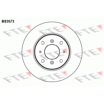 Photo Brake Disc FTE BS3573