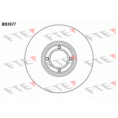 Photo Disque de frein FTE BS3577