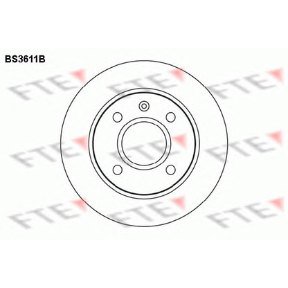 Photo Disque de frein FTE BS3611B