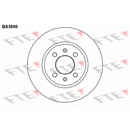 Photo Brake Disc FTE BS3696